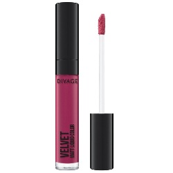 Фото Divage Liquid Matte Lipstick Velvet - Жидкая губная помада, матовая, тон 10, сливовый, 5 мл