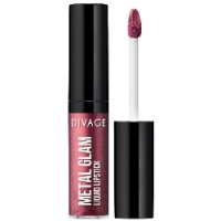 Divage Metal Glam Lipstick - Жидкая губная помада, тон 03, сливовый, 6 мл - фото 1