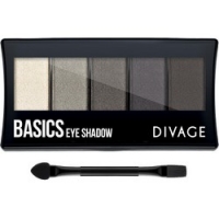 Divage Palettes Eye Shadow Basics - Палетка теней для глаз, 7 г