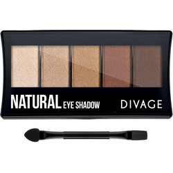 Фото Divage Palettes Eye Shadow Natural - Палетка теней для глаз, 7 г