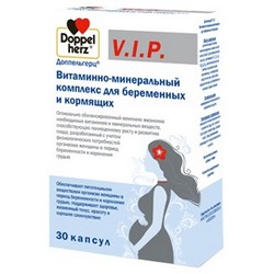 Фото Doppelherz V.I.P. - Витаминно-минеральный комплекс для беременных и кормящих в капсулах, 30 шт