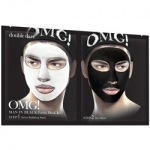 Фото Double Dare OMG! Man In Black Facial Mask Kit - Двухкомпонентный комплекс мужских масок Детокс