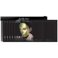 Double Dare OMG! Platinum Green Facial Mask Kit - Трехкомпонентный комплекс масок Увлажнение и себоконтроль, 5 штук