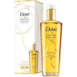 Фото Dove Hair Post-Wash Fem - Сухое масло для волос Преображающий уход, 100 мл