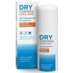 Фото Dry Control Extra Forte - Антиперспирант роликовый от обильного потоотделения 30%, 50 мл
