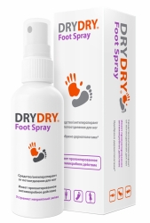 Фото Средство от потовыделения ног Foot Spray, 100 мл