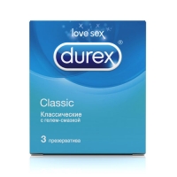 Durex Classic - Презервативы №3 гель лубрикант durex perfect gliss 50 мл