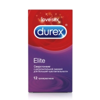 Durex Elite - Презервативы №12 презервативы maxus sensitive 0901 016 ультратонкие 15 шт ж к