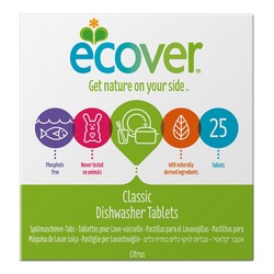Фото Ecover - Экологические таблетки для посудомоечной машины, 500 гр