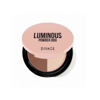 

Divage Powder Duo Luminous - Пудра компактная двухцветная, тон 02, 9 гр