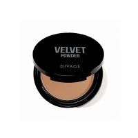 Divage Velvet - Пудра компактная двухцветная, тон 02, 9 гр