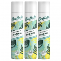 Фото Batiste Original - Сухой шампунь для волос Original с классическим ароматом, 3х200 мл