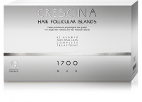Фото Crescina Follicular Islands - Комплекс для мужчин 1700 (лосьон для стимуляции роста волос №10 + лосьон против выпадения волос №10), 3,5 мл х 20 шт