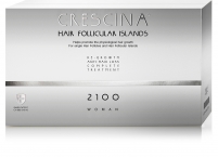 Фото Crescina - Комплекс для женщин Follicular Islands 2100 (лосьон для стимуляции роста волос №10 + лосьон против выпадения волос №10)
