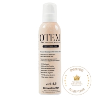 Qtem Soft Touch Care - Протеиновый мусс-шампунь "Восстановление" для ломких и химически обработанных волос, 260 мл - фото 1