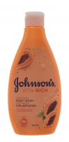Фото Johnson & Johnson - Гель для душа с экстрактом папайи «Johnson's Vita-Rich Смягчающий», 250 мл