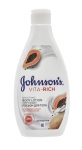 Фото Johnson & Johnson - Лосьон для тела с экстрактом папайи «Johnson's Vita-Rich Смягчающий», 250 мл