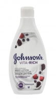 Фото Johnson & Johnson - Лосьон для тела с экстрактом малины «Johnson's Vita-Rich Восстанавливающий», 250 мл