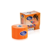 Cure Tape Classic - Тейп, хлопок 5 см * 5 м, оранжевый, 1 шт
