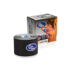 Фото Cure Tape Classic - Тейп, хлопок  5 см * 5 м, чёрный, 1 шт