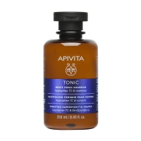 Apivita - Шампунь тонизирующий против выпадения волос для мужчин, 250 мл 100% pure шампунь тонизирующий мед и молодой кокос honey