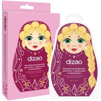 Dizao - Коллагеновый филлер для волос с кератином и керамидами, 1 шт протеиновый филлер с микропротеинами пшеницы и шелка