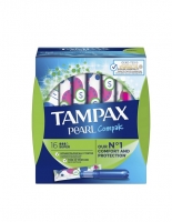 

Tampax Super Duo - Женские гигиенические тампоны с аппликатором, 16 шт