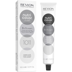 Фото Revlon Professional Nutri Color Creme - Краситель прямой без аммиака, интенсивное серебро, 100 мл