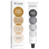 Revlon Professional Nutri Color Creme - Краситель прямой без аммиака, золотистый блондин, 100 мл тень евнуха