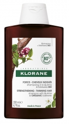 Фото Klorane - Шампунь с экстрактом хинина и органическим экстрактом эдельвейса, 200 мл