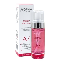 Aravia Laboratories - Пенка для умывания с муцином улитки и гинкго билоба Energy Skin Foam, 150 мл awochactive экстракт гинкго билоба