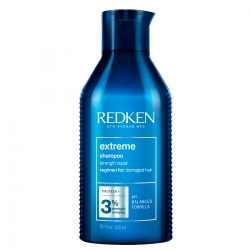Фото Redken Extreme – Восстанавливающий шампунь для ослабленных и поврежденных волос, 300 мл