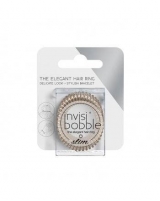 Фото Invisibobble - Резинка-браслет для волос Bronze Me Pretty, с подвесом, 3 шт