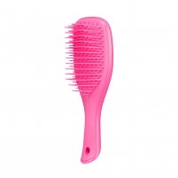 Фото Tangle Teezer The Wet Detangler Mini Pink Sherbet - Расческа в ярком розовом оттенке, мини, 1 шт