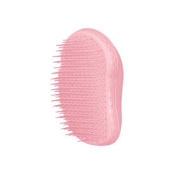 Фото Tangle Teezer Thick & Curly Dusky Pink - Расческа легко и бережно расчесывает густые и вьющиеся волосы в нежном пудровом цвете, 1 шт