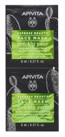 Apivita - Маска для лица с Опунцией саше, 2x8 мл худеем за неделю кейс средиземноморская диета