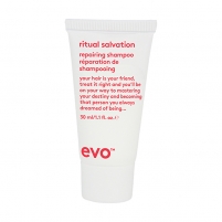 Фото EVO ritual salvation repairing shampoo - Шампунь для окрашенных волос, 30 мл