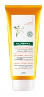 Klorane Sun - Exposed Hair Sun Radiance Hair Care Rich Restarative Conditioner With Organic Tamanu and Monoi - Восстанавливающий питательный бальзам с органическими маслами туману и моной, 200 мл
