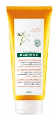 Фото Klorane Sun - Exposed Hair Sun Radiance Hair Care Rich Restarative Conditioner With Organic Tamanu and Monoi - Восстанавливающий питательный бальзам с органическими маслами туману и моной, 200 мл