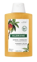 Klorane Dry Hair Nourishing Shampoo With Mango - Шампунь с маслом манго, 200 мл батончик в шоколаде coco кокос и манго маракуйя 12 шт