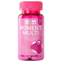 Urban Formula Womens Multi - Биологически активная добавка к пище Витаминно - минеральный комплекс для женщин от А до Zn, 30 капсул