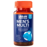 Urban Formula Man's Multi - Биологически активная добавка к пище Витаминно - минеральный комплекс от А до Zn для мужчин, 30 капсул - фото 1