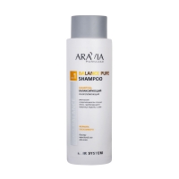 Aravia Professional Volume Pure Shampoo - Шампунь для придания объема тонким и склонным к жирности волосам, 400 мл