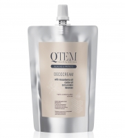 Qtem Color Service - Осветляющий крем для волос Decocream с маслом макадамии, 500 мл qtem мусс реконструктор для волос cool cappuccino 250