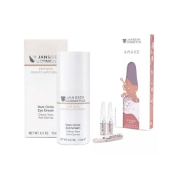 Фото Janssen Cosmetics - Набор "Сияние и свежесть для ухода за кожей вокруг глаз": крем 15 мл + сыворотка в ампулах 1,5 мл х7 шт