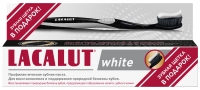 Lacalut - Промо-набор: зубная паста Lacalut White, 75 мл + черная зубная щетка Aktiv Model Club - фото 1