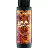 Redken Color Gels Lacquers - Перманентный краситель-лак для волос, тон 6RR ОГОНЬ, 60 мл