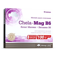 Olimp Labs - Биологически активная добавка Chela-Mag B6, 690 мг, №30