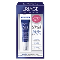 Uriage Age Protect - Набор: филлер мгновенного действия для коррекции морщин 30 мл + крем для кожи контура глаз 15 мл