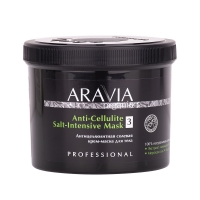 Aravia Professional Aravia Organic - Антицеллюлитная солевая крем-маска для тела 550 мл 1250₽